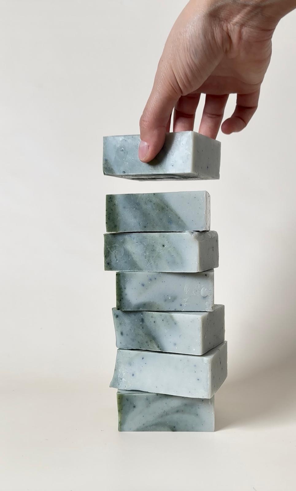 Superfatted soap Mint & eucalyptus | Aloe vera juice